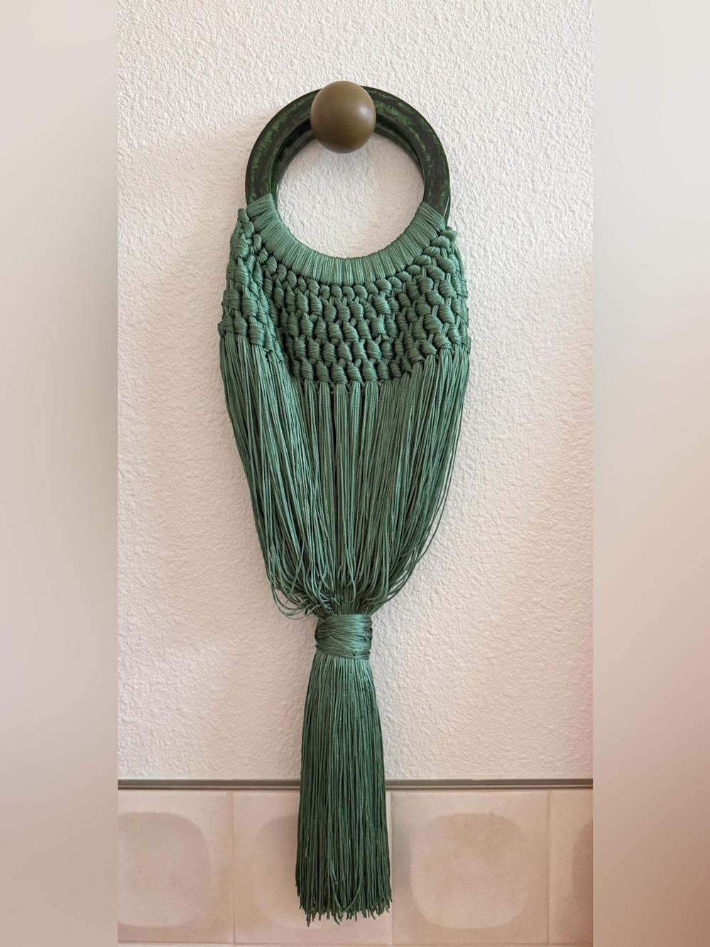 Cult Gaia Angelou Fringe Handle Bag